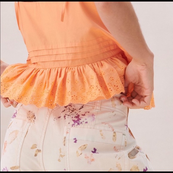 Anthropologie EYELET “JOSEPHINE” TANK SIZE M NWT - Picture 8 of 8